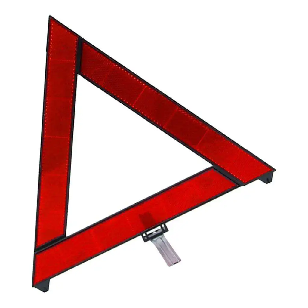 Trailer Slow Moving Vehicle Triangle Warning Sign Tape Truck Warning Reflector 