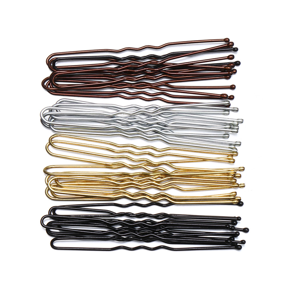 Best of 20PCS 5 / 7 Cm U-shaped Waved Alloy Hairpin Metal Barrette Dish Bridal Hairstyle Professional Bobby Pins Gifts Accessories Reviews & Tips