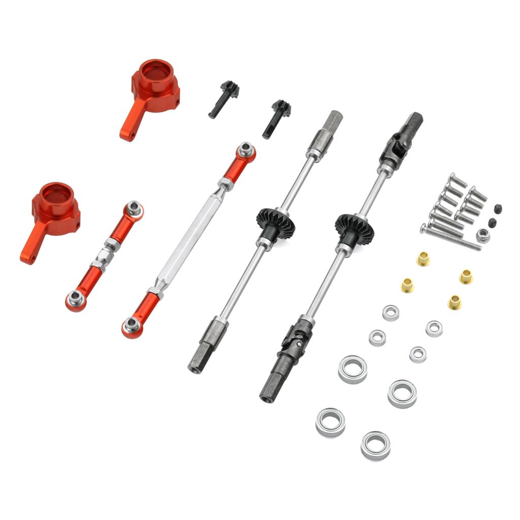 RC Car Upgrade Metal Gear Axle Kits for MN D90 MN99 1/12 Scale Monster Truck Climbing Buggy Car DIY Modified Replacement Accs