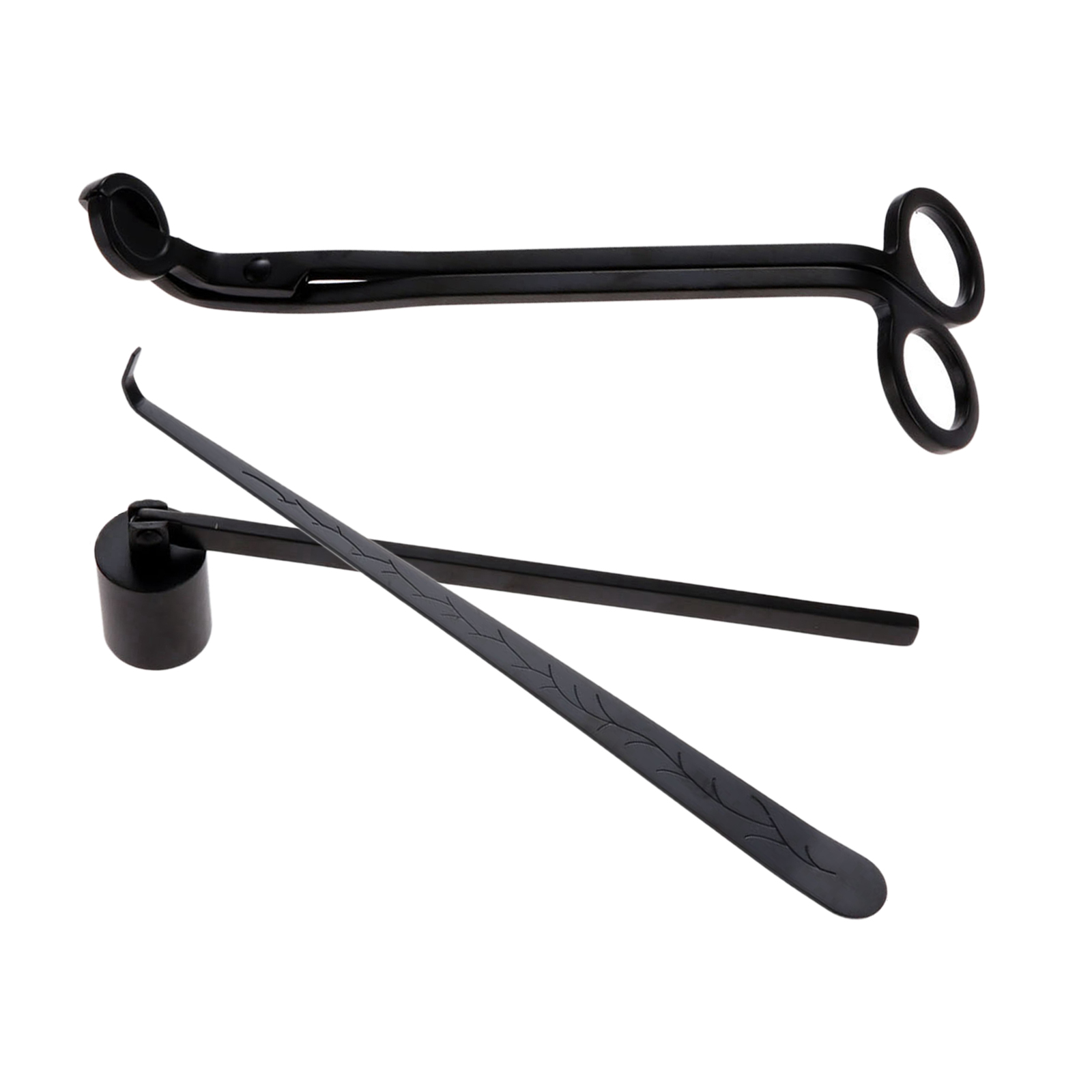 3pcs/set Candle Snuffer Trimmer Hook Stainless Steel candle scissors Wicks Dipper 4 Colors Candle Accessories