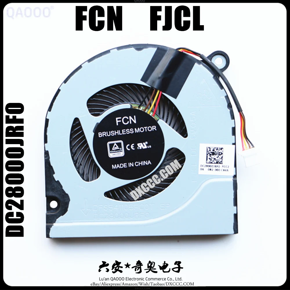 liangzai FCN FJCL DC28000JRF0 Fit pour Acer Nitro an515-52 AN515-53-52FA N17C1 CPU Fan de Refroidissement Hilarity