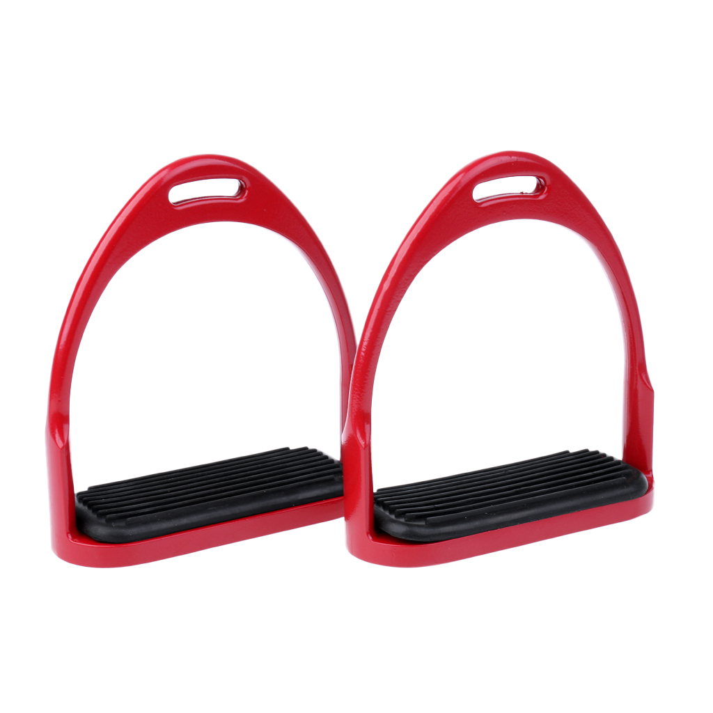 MagiDeal Stirrup Horse Riding Equestrian Lightweight Aluminum Stirrups