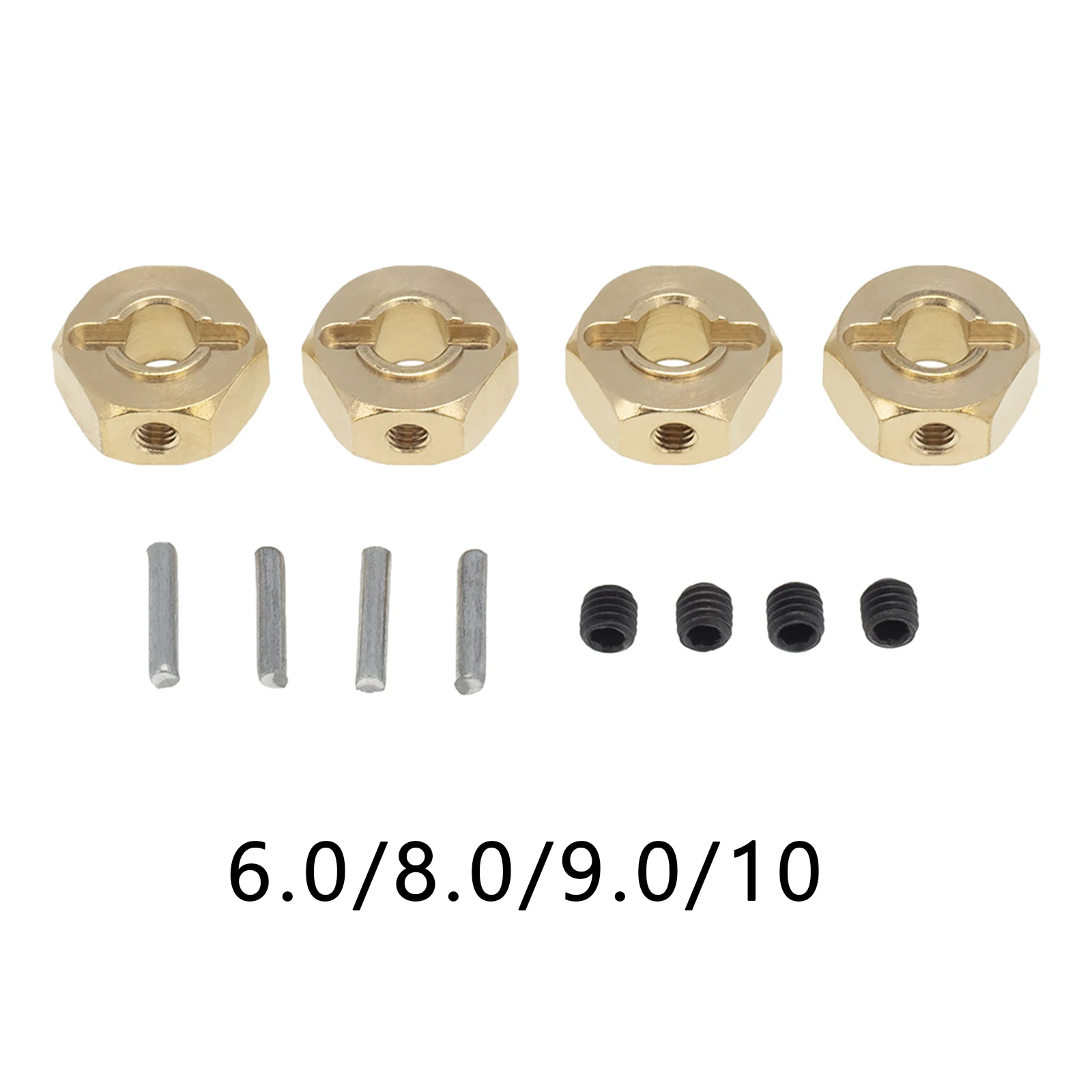 12mm Hex Wheel Hubs Adapters for RC Rock Crawler Model Car Upgrade Parts