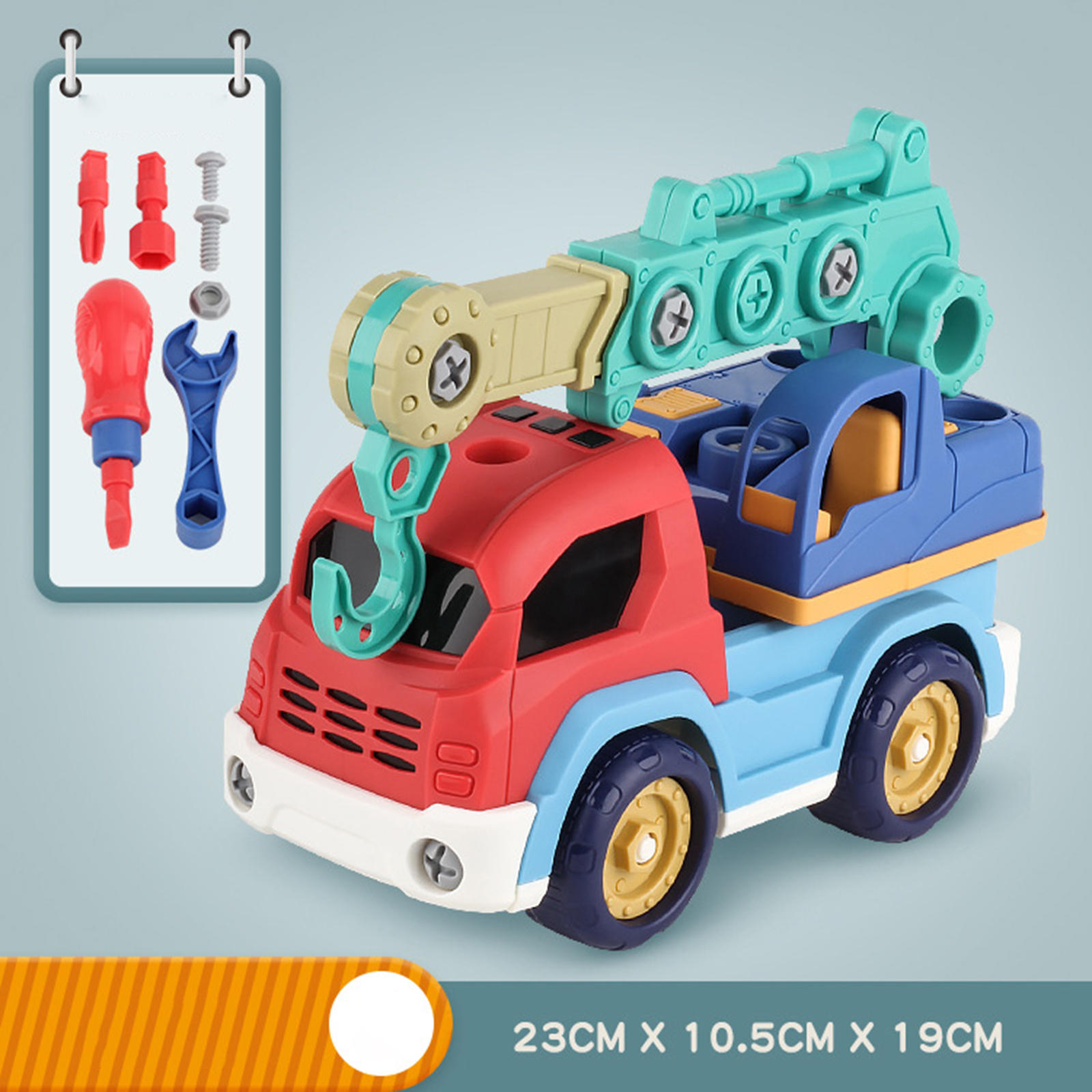 DIY Nut Disassembly City Engineering Truck Car Screw Boys Creative Tool Education Toys for Little Kids