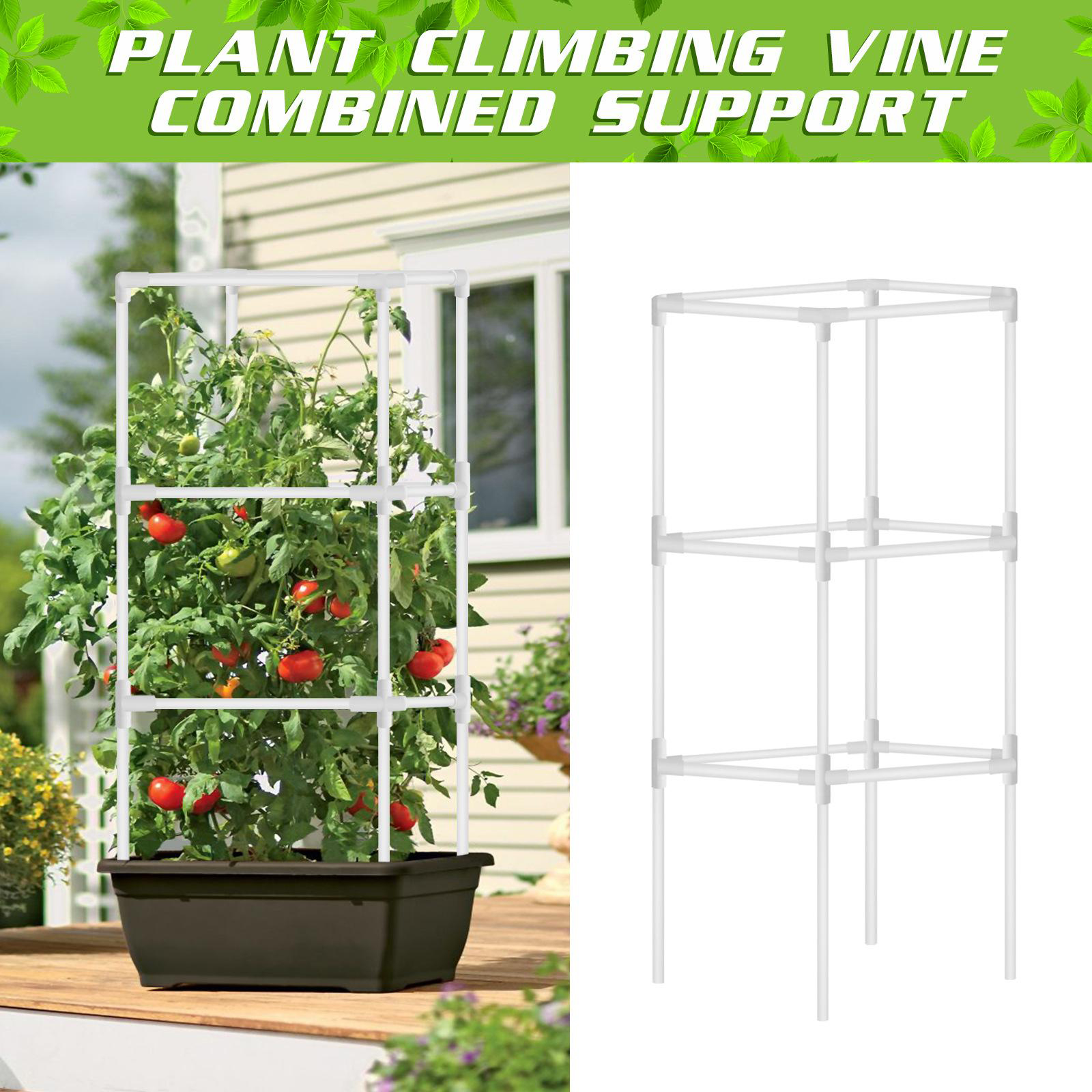 Plastic Climbing Trellis Plant Tomatoes Vine Leaf Support Climbing Trellises