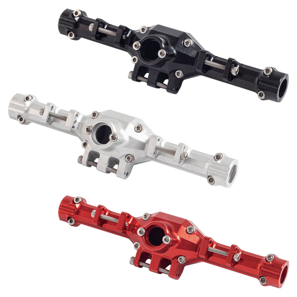RC Car Rear Axle Housing Set Replacement Aluminum Alloy Accessories Spare Parts for Axial Yeti JR AX90052 AX90069 1/18 RC Car