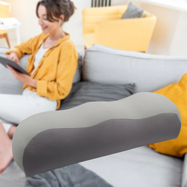 Half Moon Bolster Semi-Roll Pillow Ankle Knee Support Leg Elevation Back  Lumbar Neck Pain Relief Density Foam Massage Bed Table - AliExpress