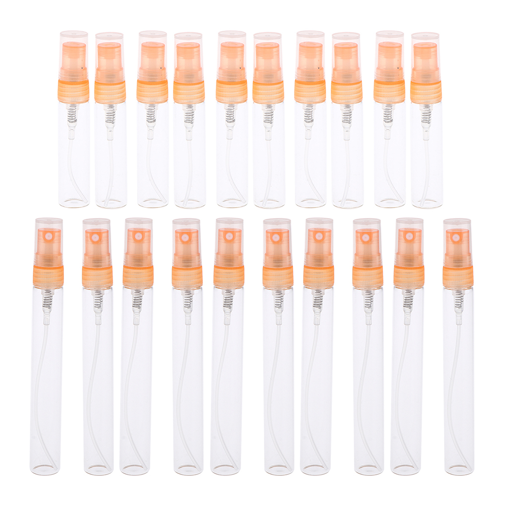 5/10mL Mini Portable Spray Bottles Atomizer 10Pcs for Perfume Cologne Splash