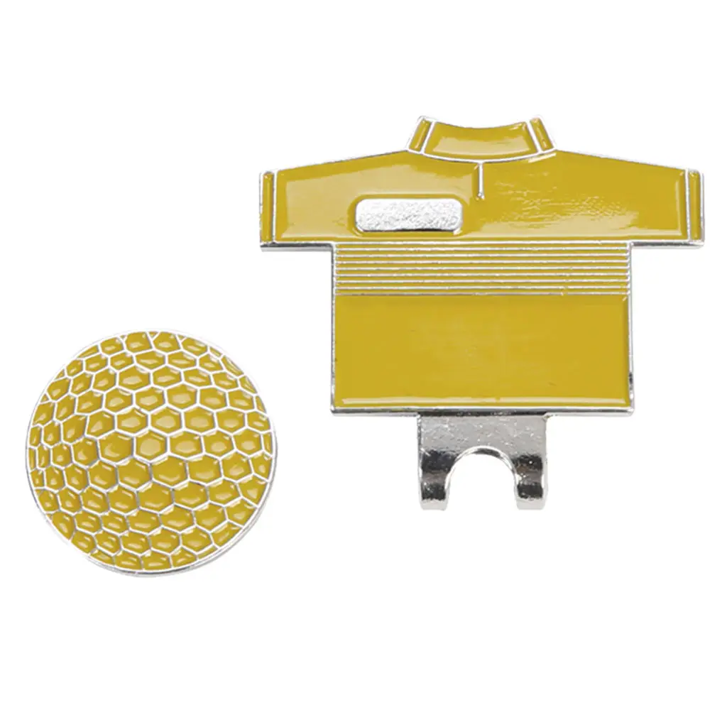Golf Hat Clip with Detachable Magnetic Golf Marker Shirt Design Personalized Golf Hat Clips Golf Equipment