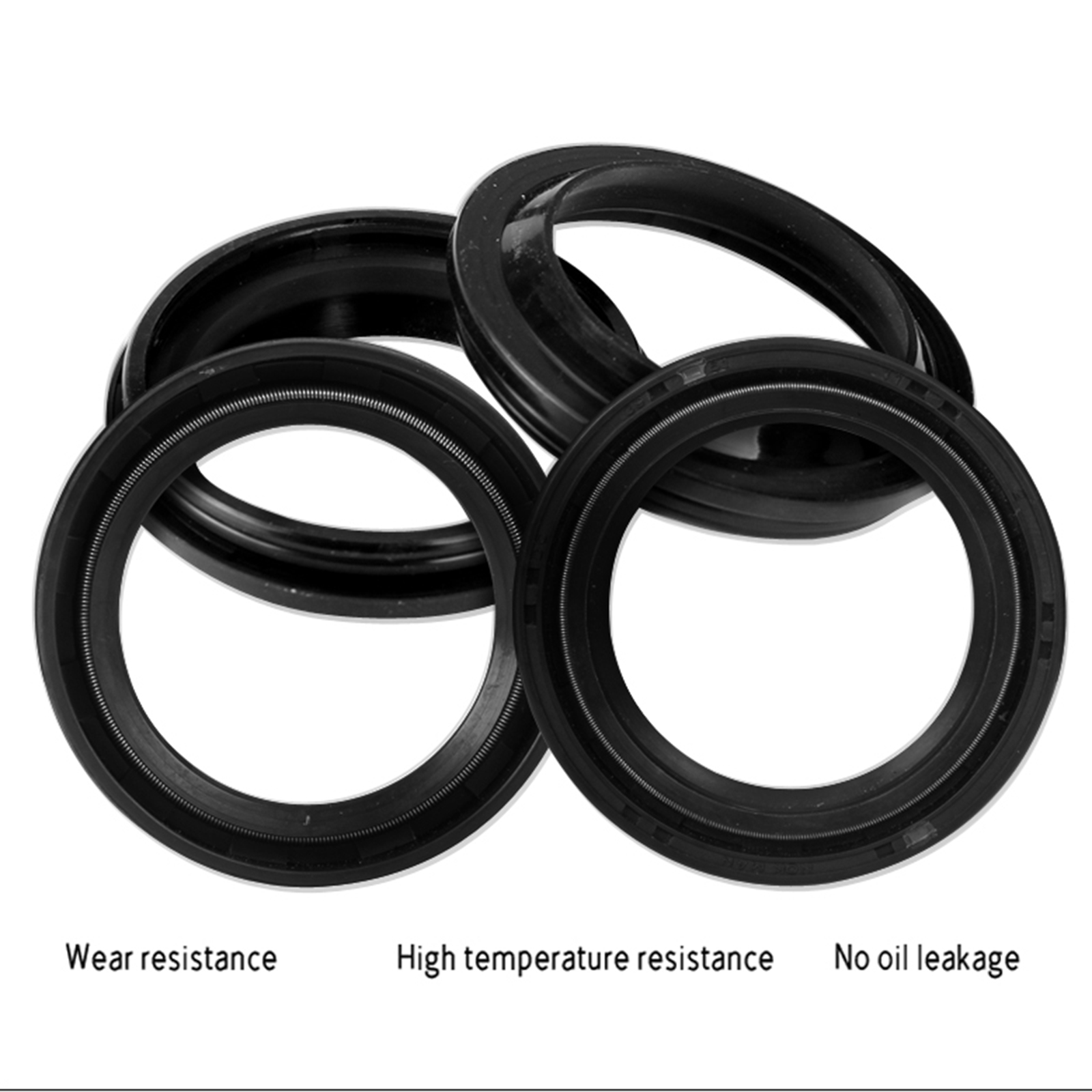 Motorcycles Fork Damper Shock Absorber Oil Seal and Dust Seal Set 39x52x11mm for 3XV R1 Kawasaki BMW 250 52X39-11