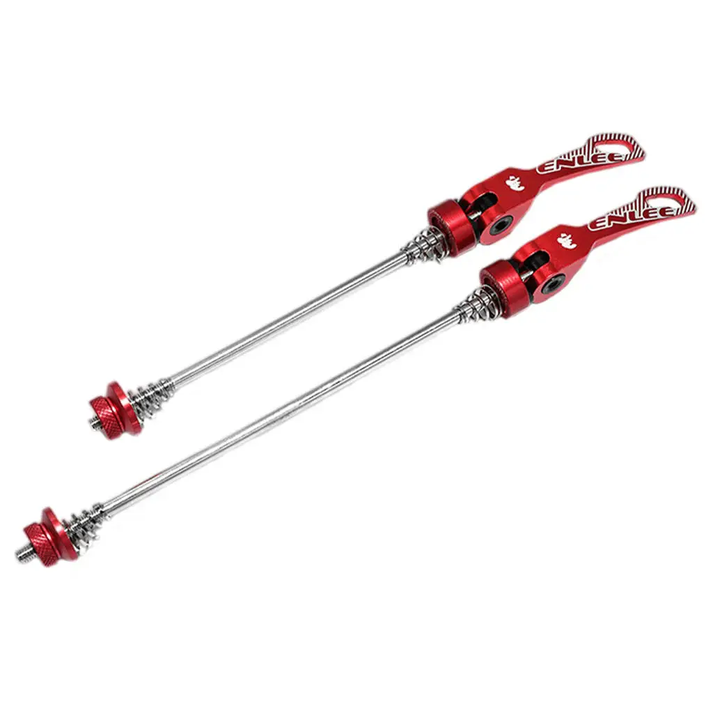 2Pcs Ultralight Quick Release Skewer Aluminium Alloy Front Rear 100mm/135mm for Bicycle Hub Axle Cycling Bolt Lever Parts