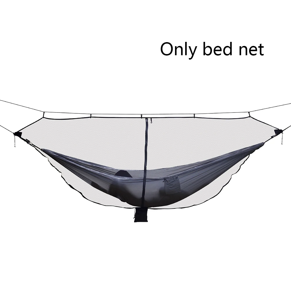 Zipper Hook Hiking Bug Mosquito Accessories 360 Degree Protection Hammock Net Easy Use Outdoor Double Separating Lightweight Mini Portable Folding Camping Table