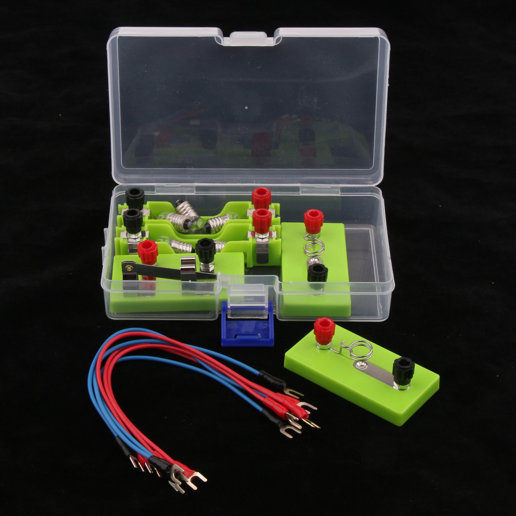 Single Pole Single Throw SPST Switch Physics Experiment Equipment, help Learn the basic circuit principles by doing experiments