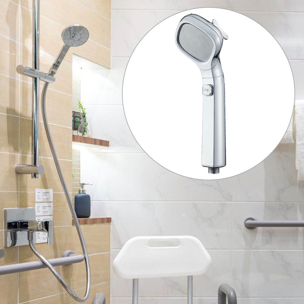 Portable Sprayer Head Modern Showerhead Replacement Durable Rust-Proof Water Saving for Supplies Hair Wash SPA Home Spray Gun