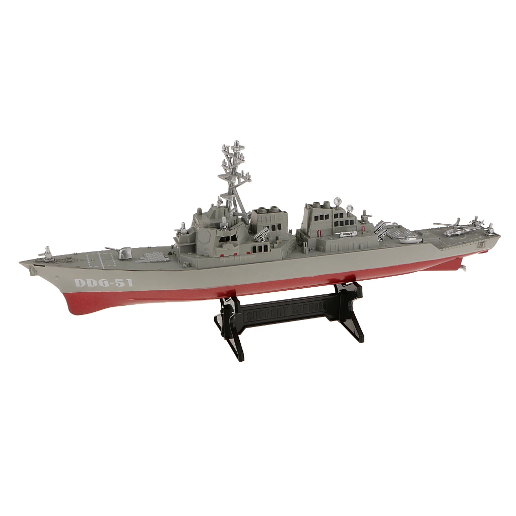 Plastic US Navy  Marine Warship 1/350 Model Boat Collectible
