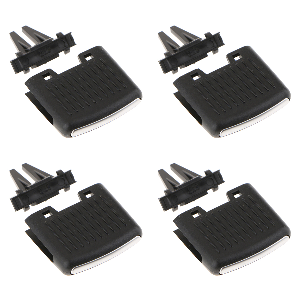 Set of 4 Auto Front A/C Air   Outlet Tab Clip Repair Kit for VW Sagitar, Easy Installation