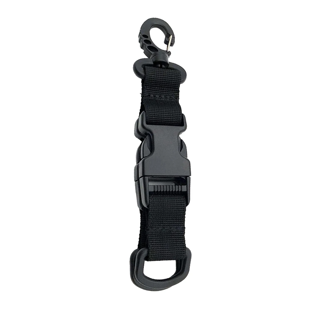 Tactical Military Strap Nylon Webbing Hook Side Release Buckle Molle Buckle Carabiner Clip Key Holder Outdoor Sports Tool