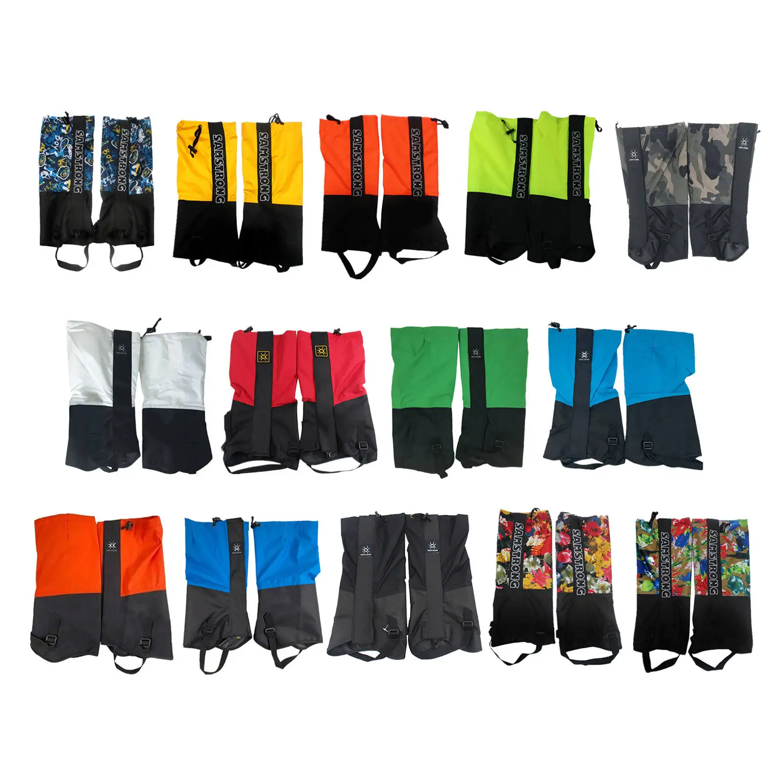 Outdoor Hiking Walking Legging Gaiters Waterproof Leg Covers Hunting Hiking Climbing Camping Ski Travel Leg Warmers Foot Covers