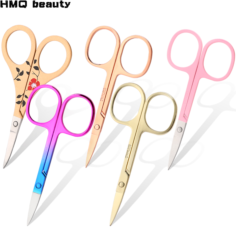 Best of Eyebrow Scissors Stainless Steel Nail Tools Eyebrow Nose Eyelash Scissors Multifunctional Facial Hair Trimmer Makeup Beauty Tool Reviews & Tips