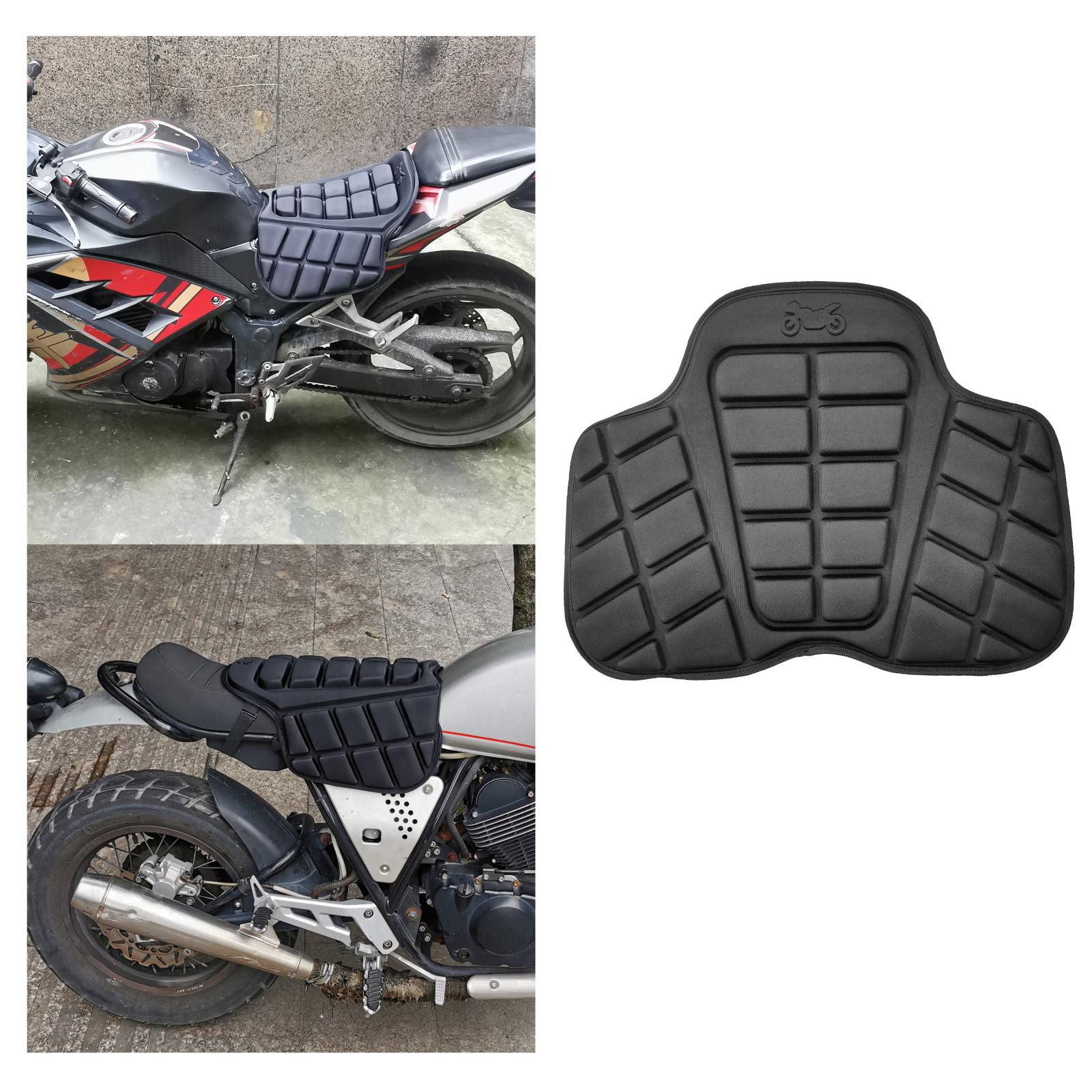 Air pad Motorcycle Adjustable Seat Cushion Ride Cooling Down Seat Pad Anti-skid Motorcycle Seat Cushion Saddle Sheepskin Cover