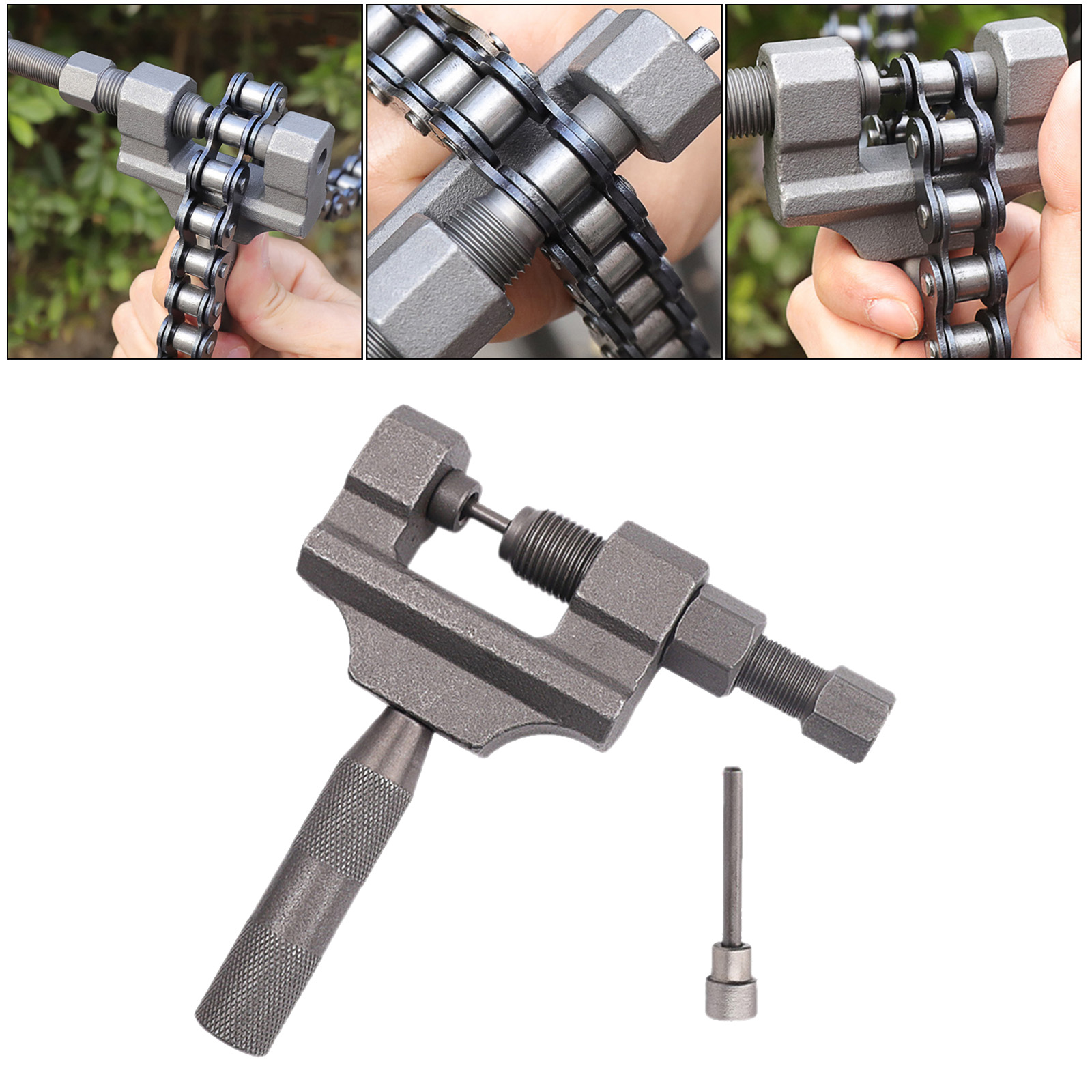Universal Motorcycle Chain Breaker Splitter Tool Riveting 420 428 530 Size