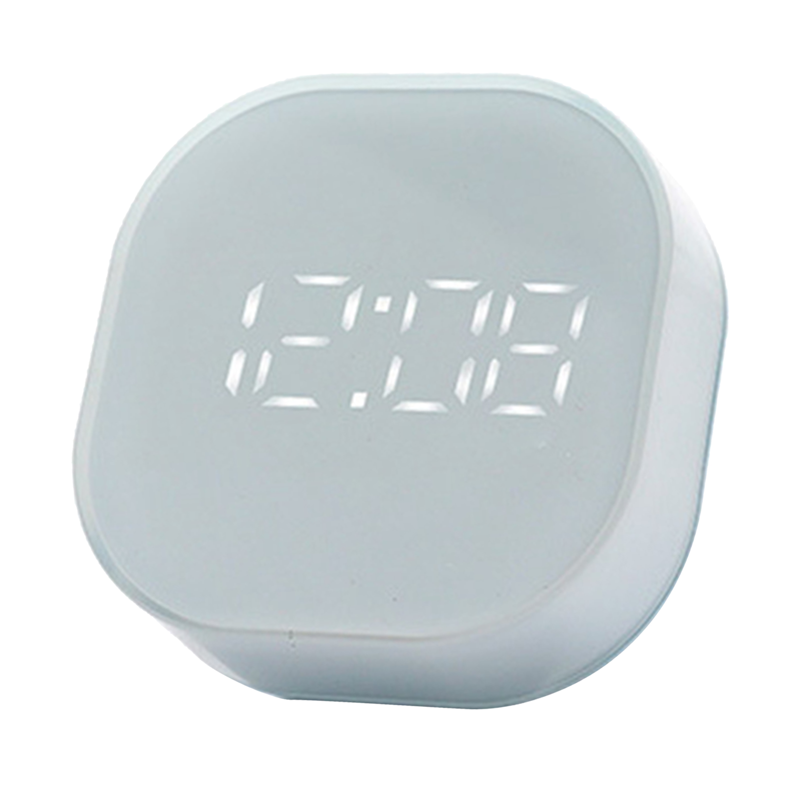 Mini Cube Bedside Digital Alarm Clock Magnetic with Snooze Timer 