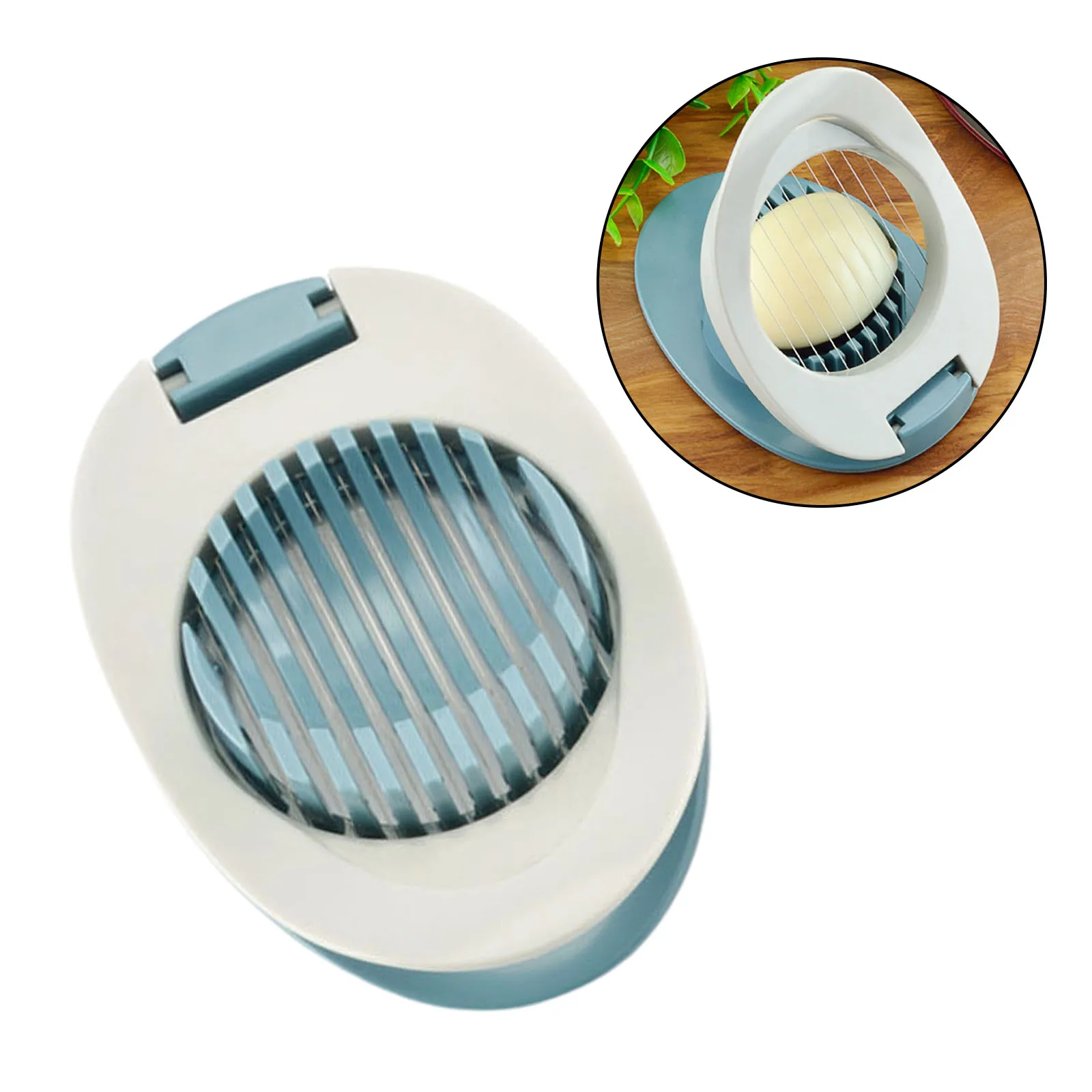 Egg Slicer for Boiled Eggs Strawberry Cutter Stainless Steel Wire Tomato Cutter Cutting Wires Kitchen Helper