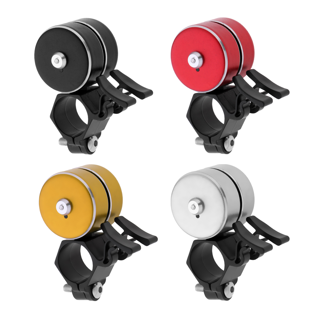 Creative Cycling Bicycle Handlebar Ring Bell Alarm Rings Horn Hooter Bugle with Double Click and 3 Tones