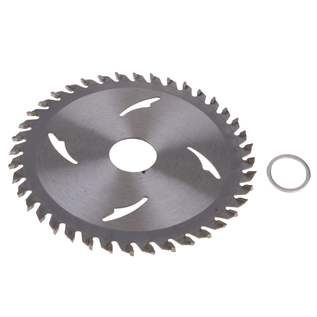 4'' 40-Tooth General Purpose Carbide Alloy Saw Blade Anti-Corrosive Coating Silver For Cutting Cement  PVC Pipe Tool Duralbe