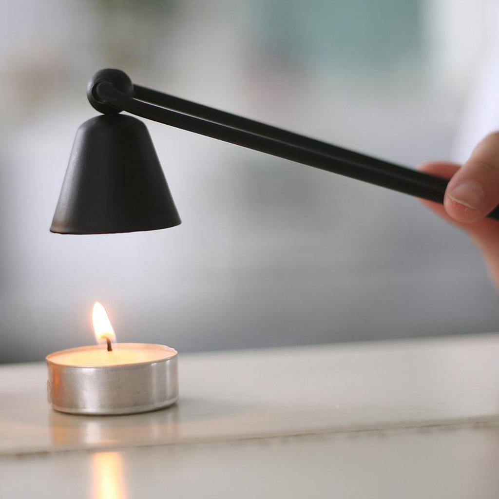 Metal Candle Snuffer Accessory for Putting Out Extinguish Candle Wicks Flame Safety