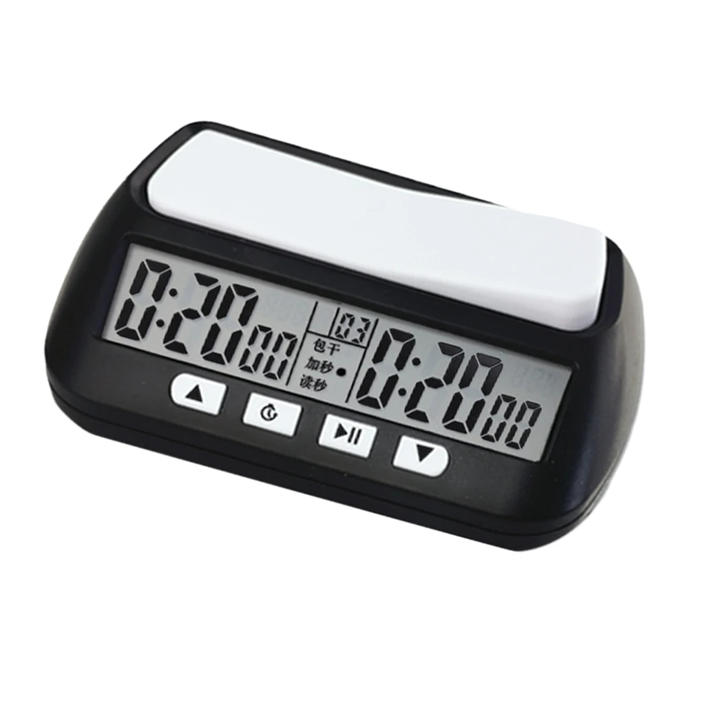 Professional YS-902 Chess Game Clock Count Up Down Timer Chess Game Black
