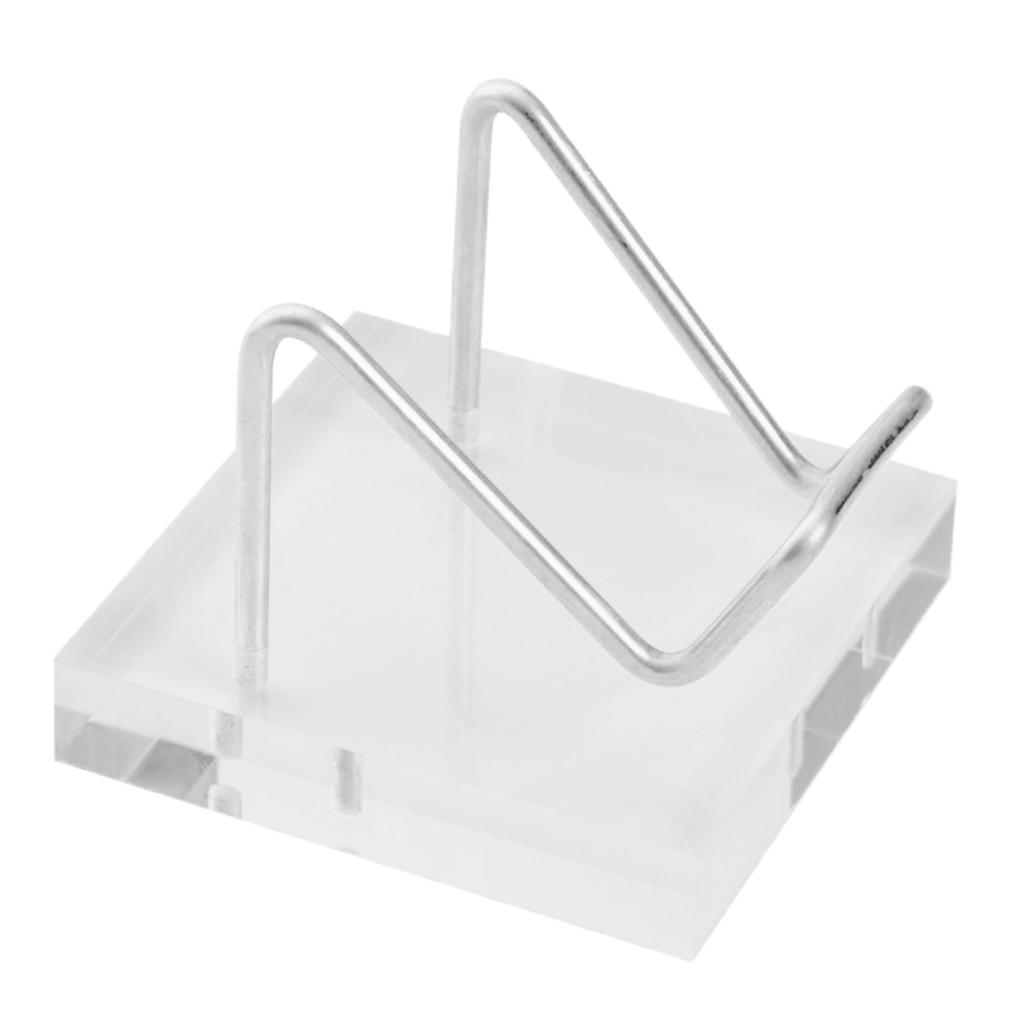 Stainless Steel Mineral Display Holder Stand Shelf Rack for Crystal Ball,