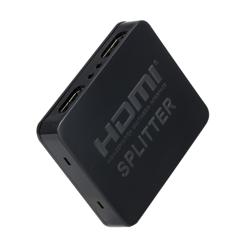 HDMI Splitter 1 Eingang 2 Ausgänge 1080p 4K HDMI-kompatibler Adapter 1x2 HDCP 3D Switcher 2-Port-Hub für HDTV DVD PS3 Xbox TV-Box Monitor – Detail 6