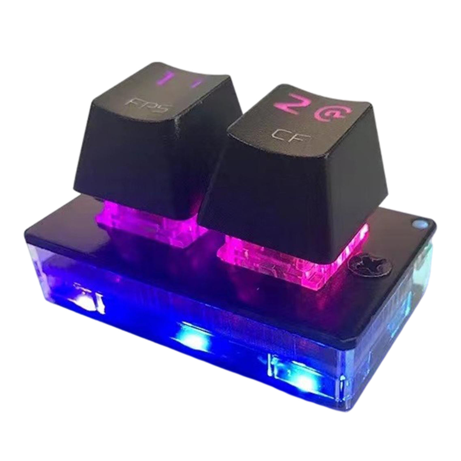 2-Key Keypad OSU Gaming Keyboards Professional Cherrymx White for Gaming