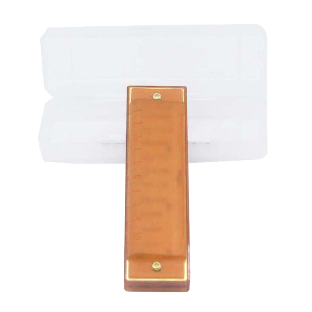 10 Holes 20 Tunes Harmonica , Key of C for Beginner, Students, Kids Gift, Professional with case