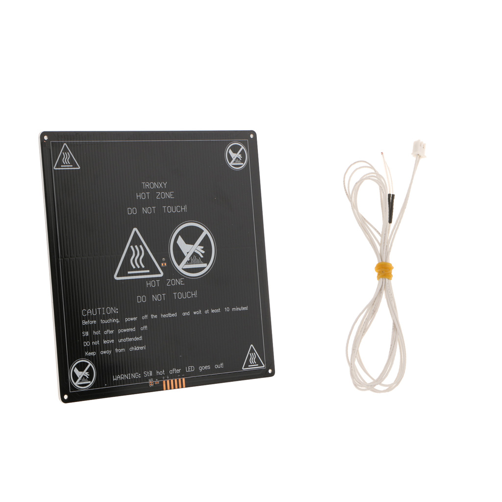 220mm 12/24V MK3 Heating Heater Bed +NTC 3950 100K Thermistor for Prusa i3