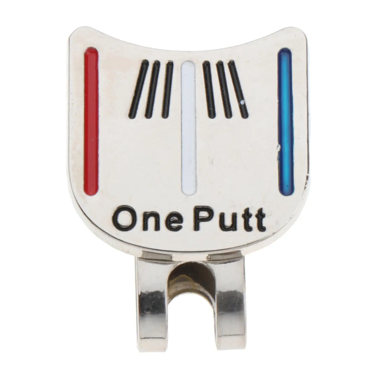 Classic Golf Putting Alignment Tool Ball Marker Metal Magnetic Hat Clip Cap