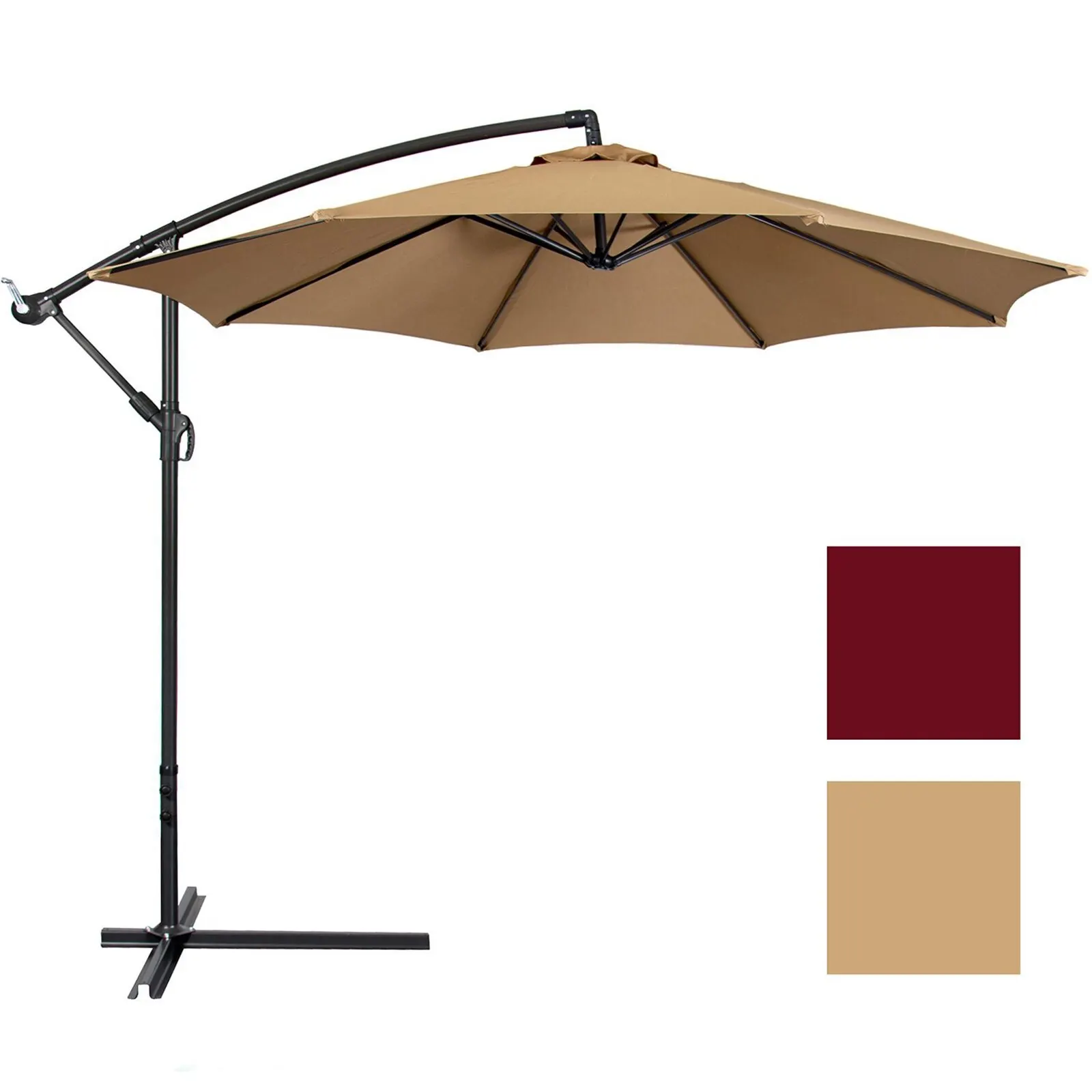 Beach Umbrella Replacement Canopy Garden Patio umbrella 3 Meters Anti-UV Polyester Cloth parasol plage Without Mental Structure