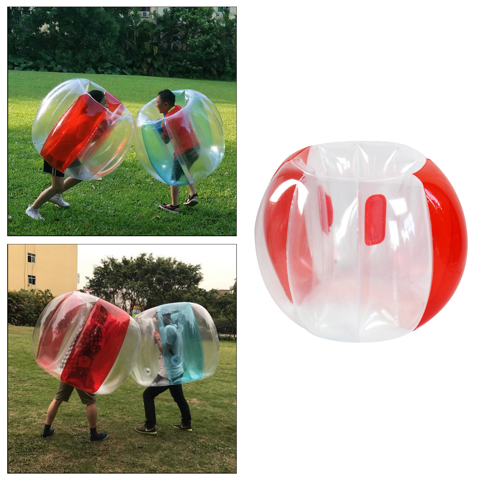 Inflatable Bubble Balls Junior Teens  Bumper Balls Game Kids Bumper Soccer Ball Giant Human Hamster Knocker Body  Ball