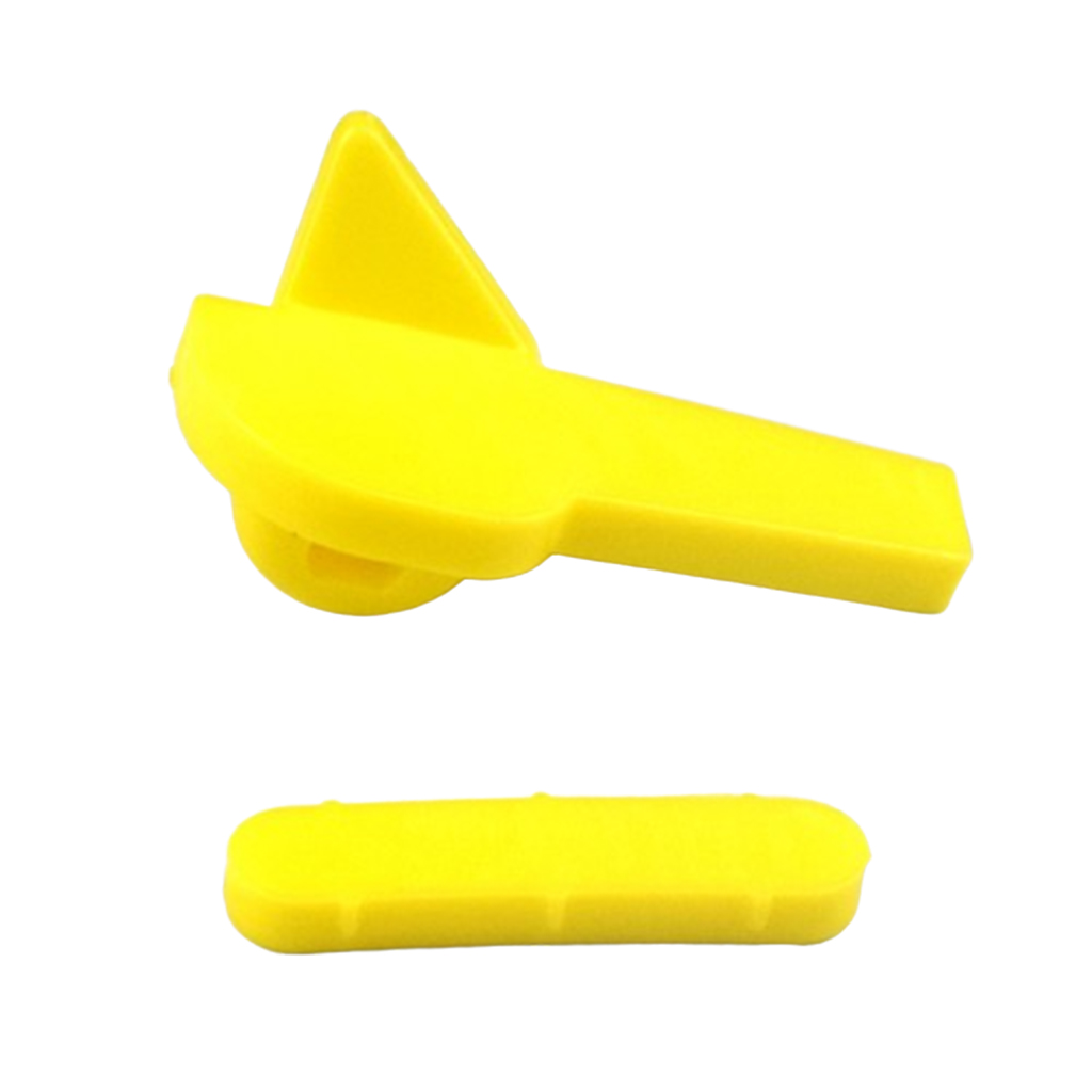 2x 57mm Yellow Wheel Protection Nylon Tire Changer Bird Head Pad Rim Protectors