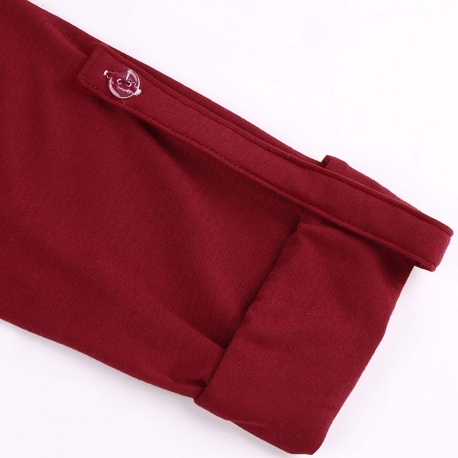 Camisa de Maternidade Roupa de Cor Sólida com Mangas Camiseta para Mulher Nova Compridas Grávida Roupa Amamentadora 34 Nova camisa de maternidade, roupa de cor