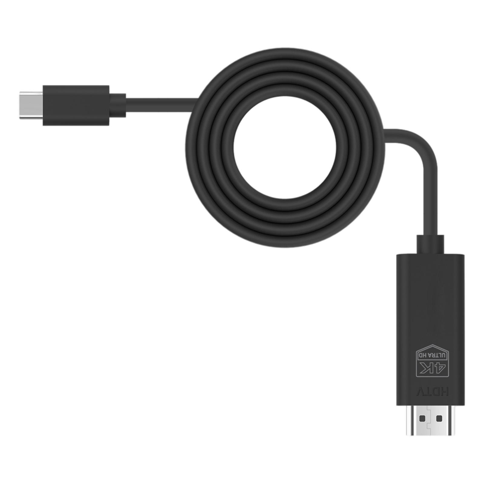 USB 3.1 Type C to Adapter Cable 4K Converter for TV AV HDTV Smartphones Projector