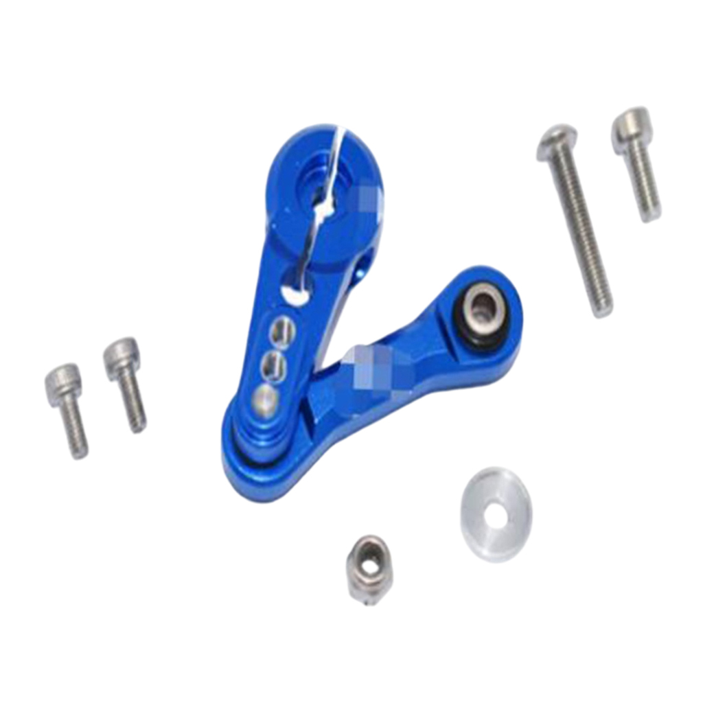 RC Aluminum Alloy 25Teeth Steering Servo Arm Horn for Arrma 1/8 6S Kraton Senton TYPHON Model Buggy Replacements Parts