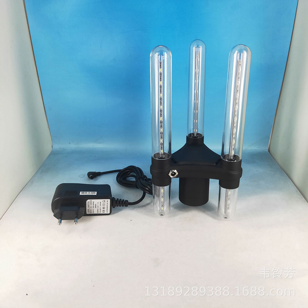3 Arm LED Light Sticks Rod Light Up Video Light Event Wedding Home Photography Flashing Lamp Festivals Bar Club Pub Rave Party