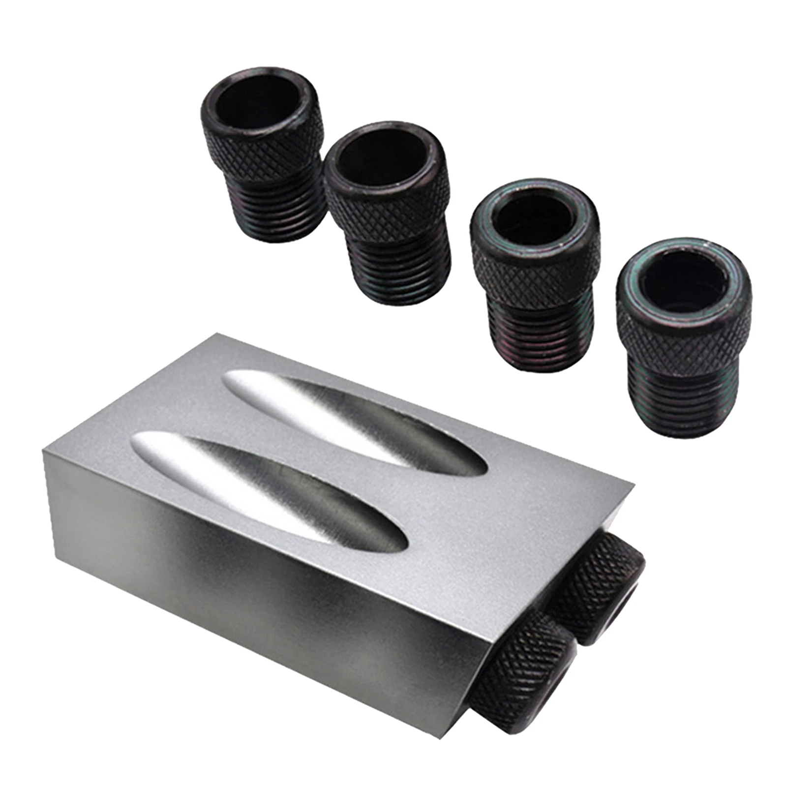 7Pcs Pocket Hole Jig 15 Degree for Woodworking Angle Drilling Holes Joint Angle Carpentry Locator Industrial Outdoor Carpenter