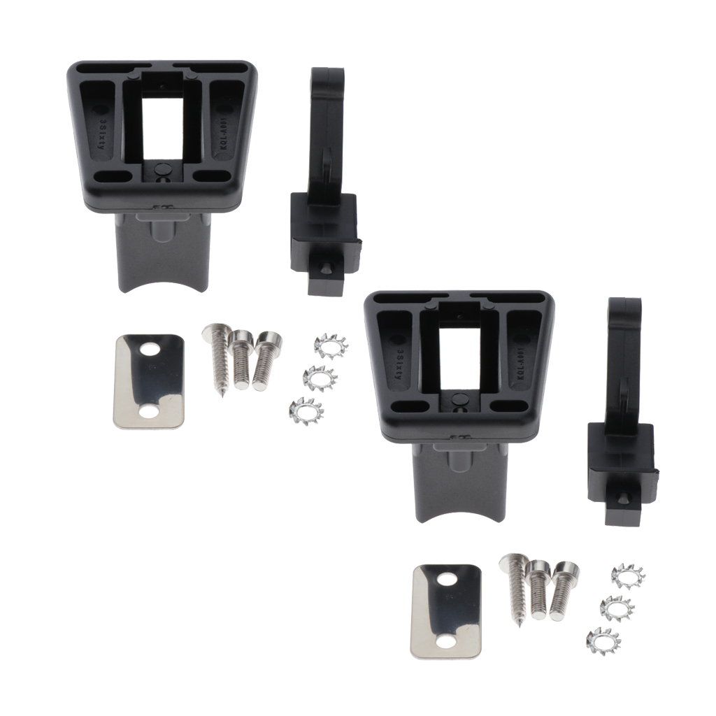 2x Folding Bike Front Carrier Block Bracket Adapter Cage Mount For  