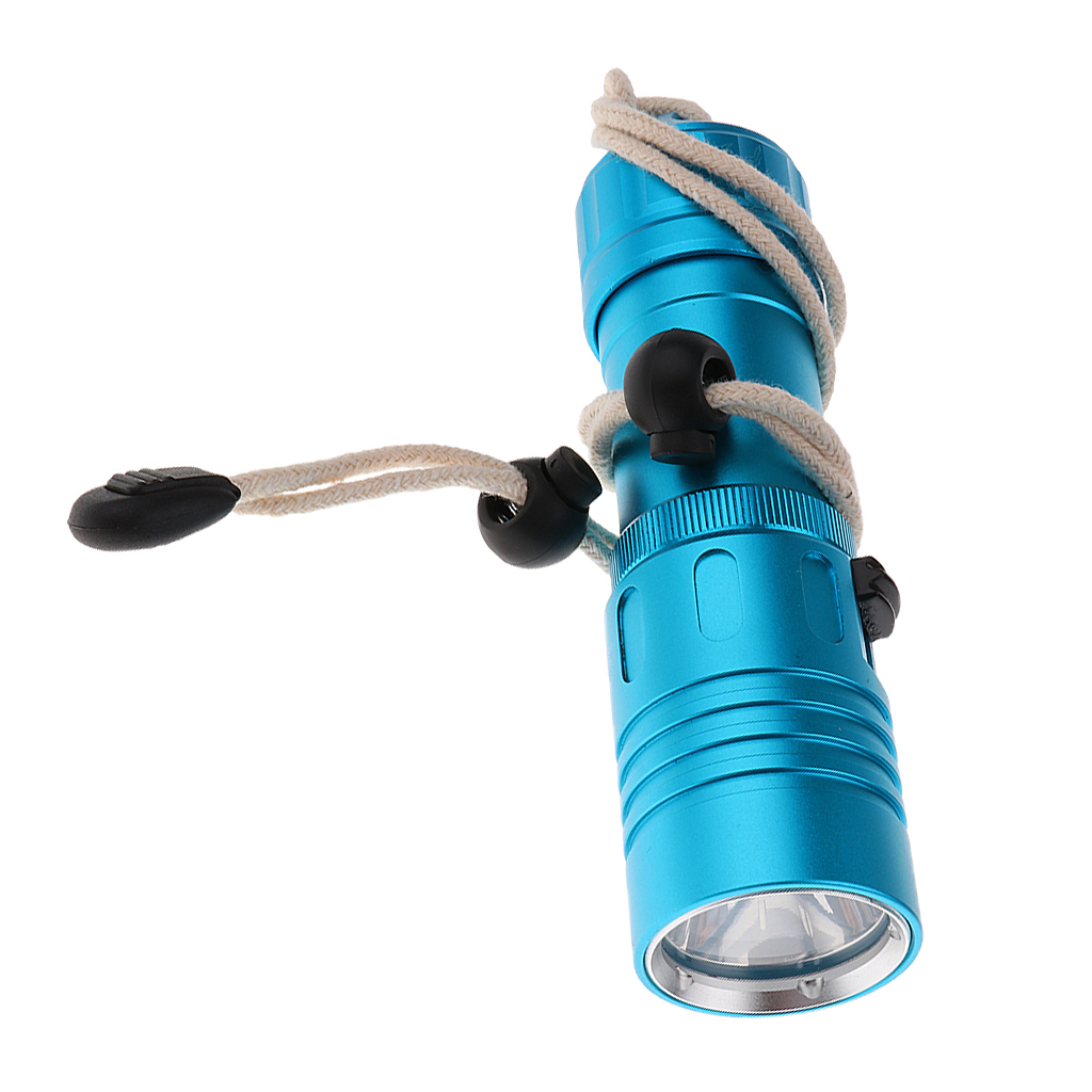 Underwater 100m  Waterproof Diving LED Flashlight 1000LM Lamp