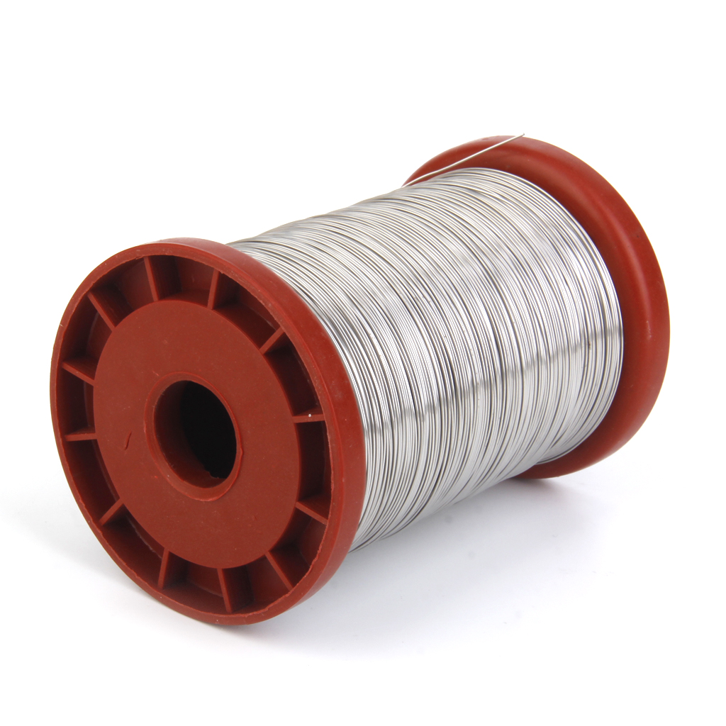 Roll 0.5mm 500G Iron Wire / Stainless Steel for Beehive Frames Honeycomb Frame