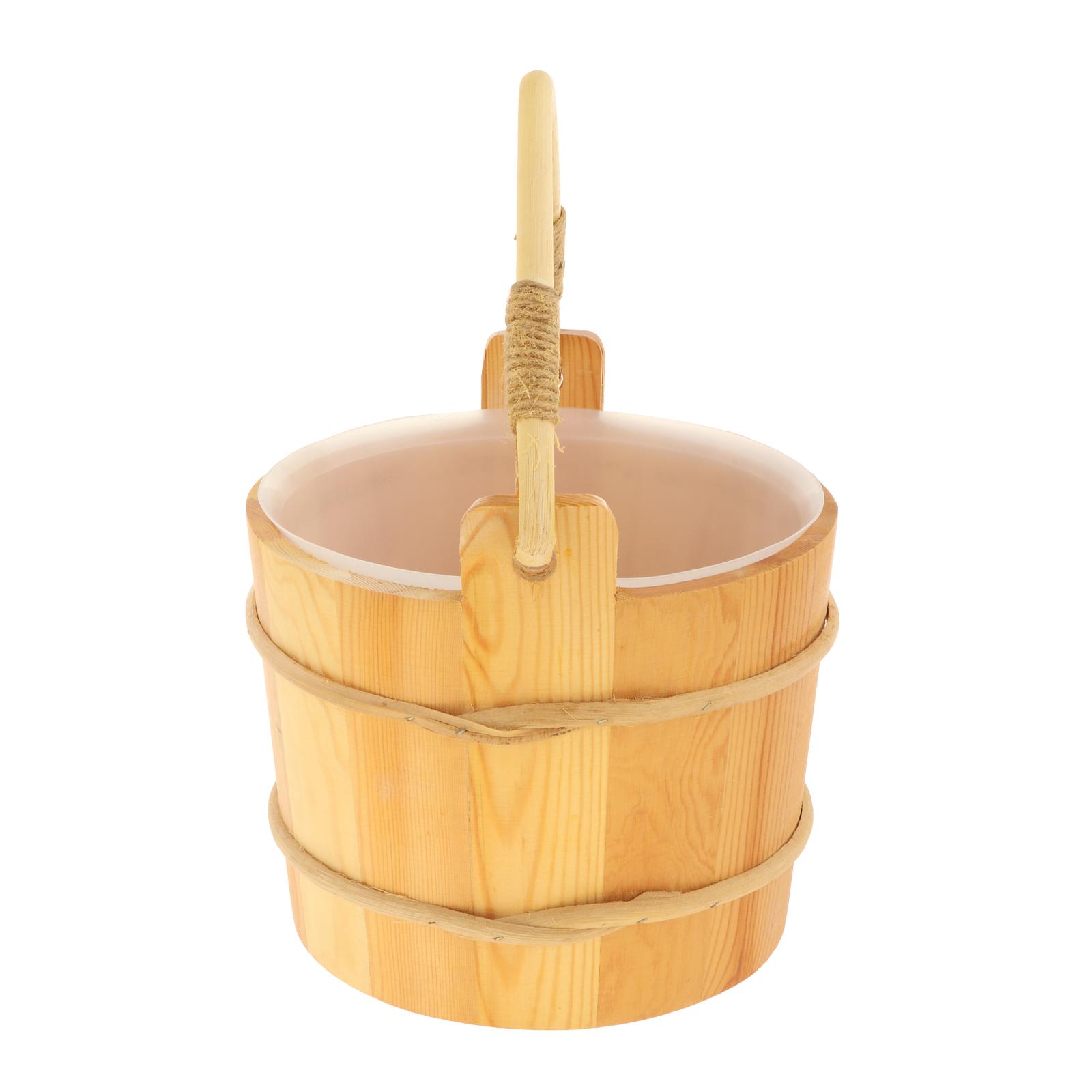 Accessories Heated Horse Dog Plants Collapsible Barrel Finnish Wooden Bucket for Swimming Outdoor Bathroom Women