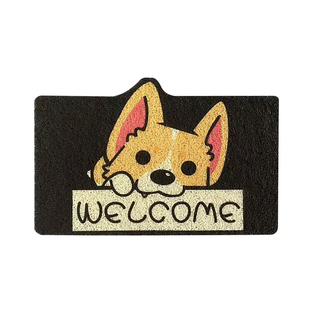 Anti-Slip Corgi Dog Door Mat – My Heart Teddy